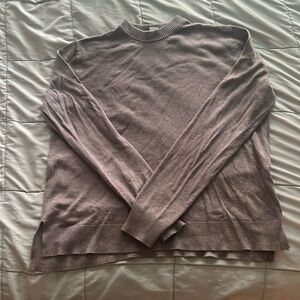 H&M ribbed mock neck top